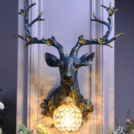 Deer Wall Lamp